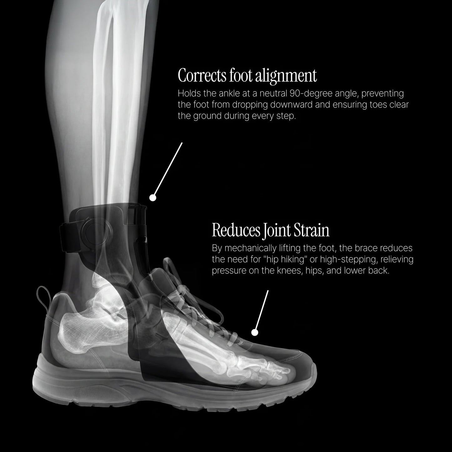 Altheon Foot Drop AFO Brace